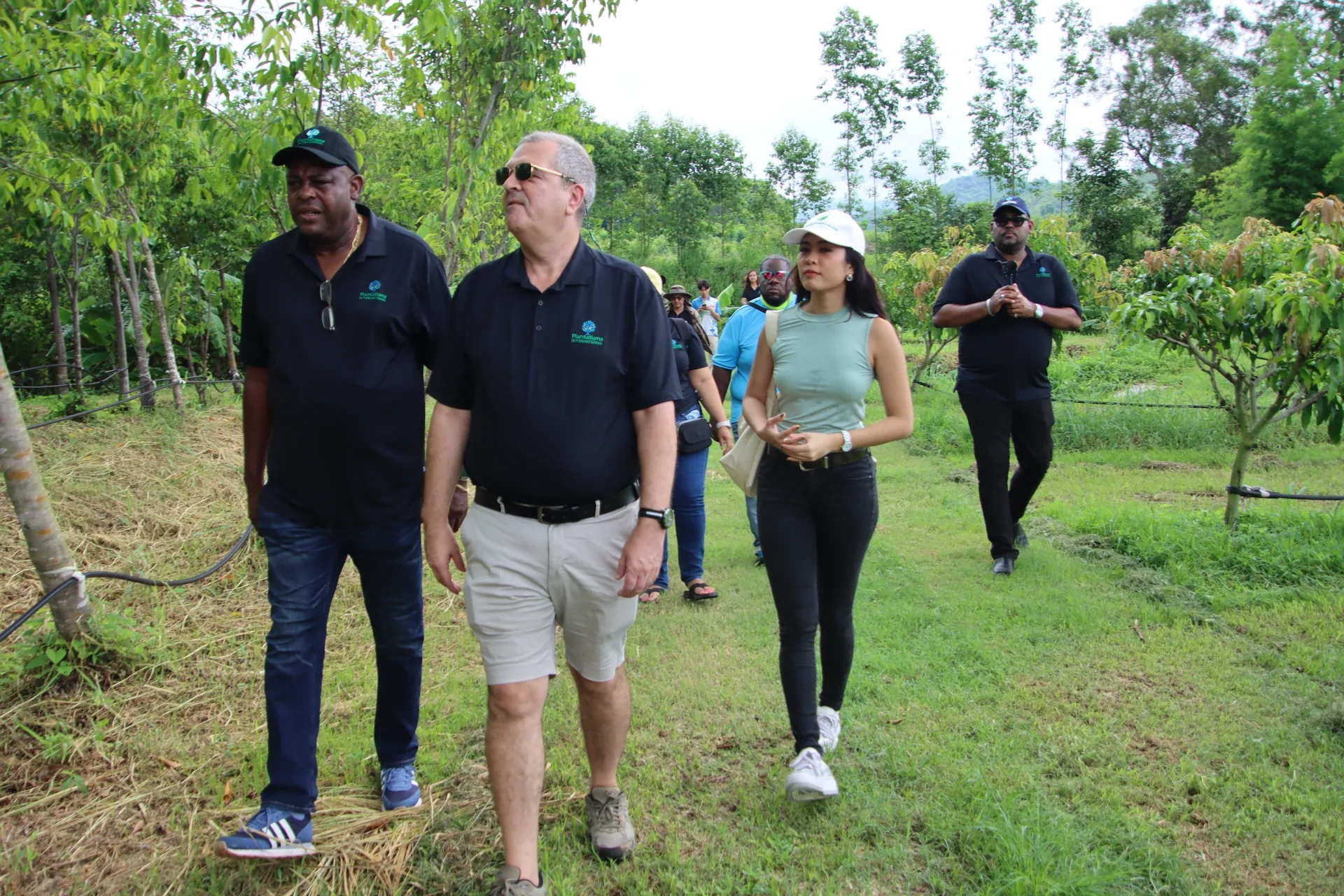 Visite professionnelle de terrain
